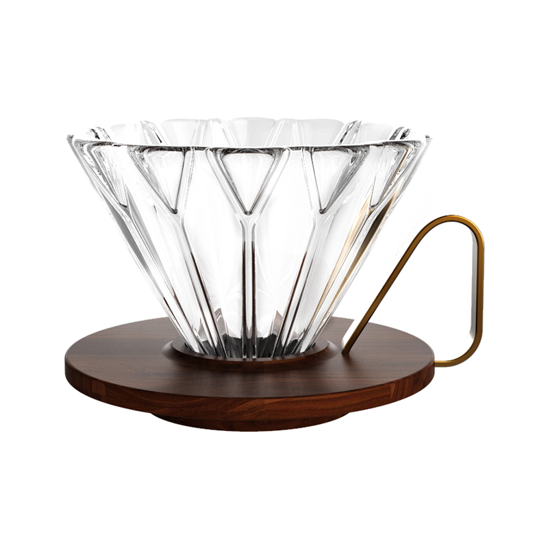 Walnut Prisma Dripper Walnut Prisma Dripper
