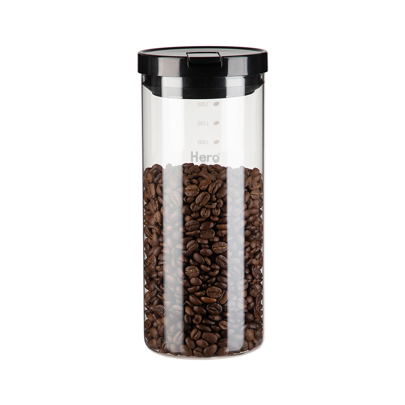 耐热玻璃密封罐1200ml 耐热玻璃密封罐1200ml